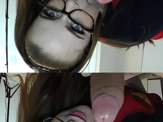 Redhead sister anal and creampie