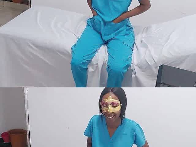 Tempted Nurse: Doctor Seduces Her and Explores Her Body