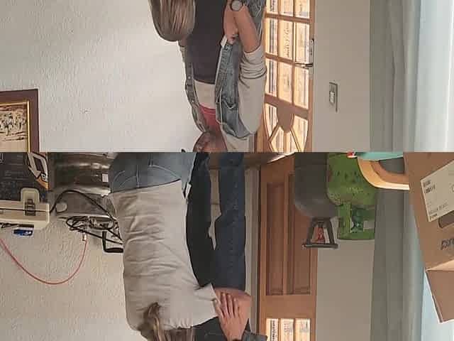 Wife caught cheating with delivery stud
