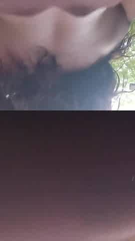 Bending Over Striptease Pissing Outdoors Rubbing My Tight Pussy