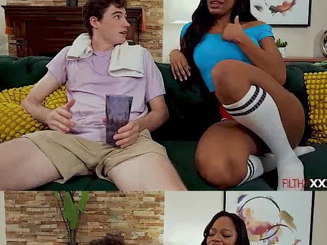 Black stepsis craves stepbros white ramrod