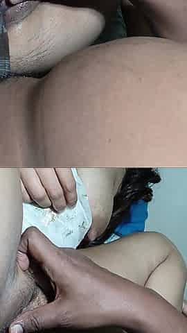 Stepsister Closeup Pussy Fucking with Condom