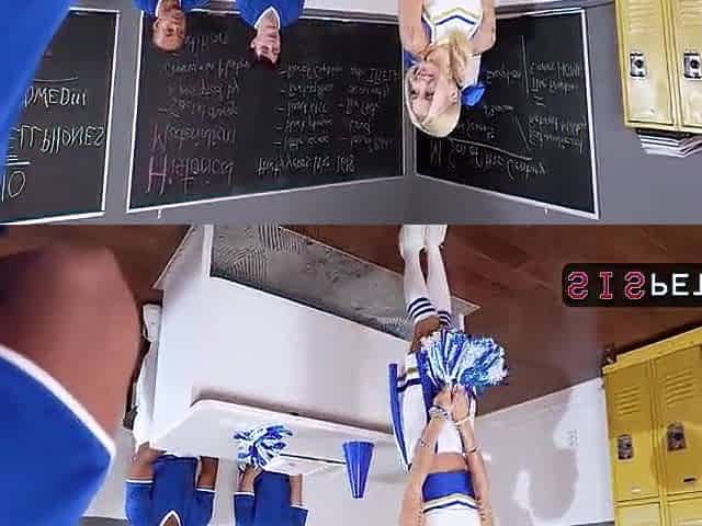 Destroying My Innocent Stepsister's Hole For Cheerleader Role