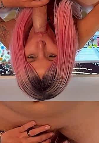 Juicy Cumshot on Sandy's Pussy