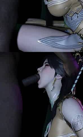 BBC the Bigboob Conjuring - 3D Animation