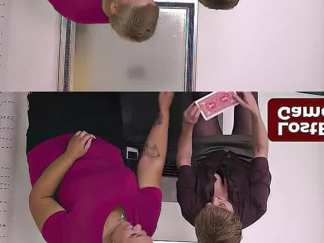 That babe endures a playful back and front wedgie
