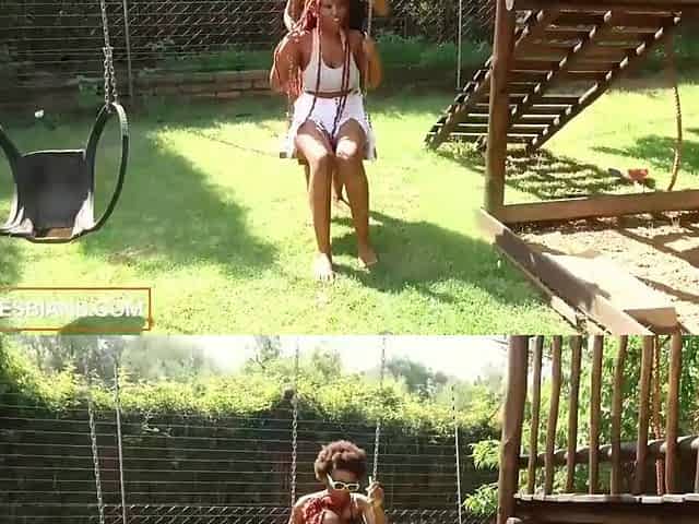 Breasty Ebony Sweethearts Scissor Juicy & Groan Throughout Intensive Orgasm