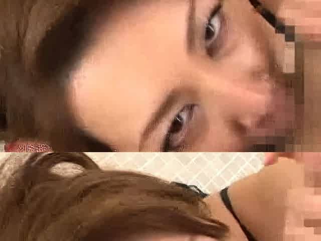 Asian amateur girlfriend gives a blowjob pov HD