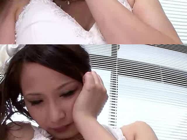Double Creampie for japanese Teen Bride at uncensored JAV