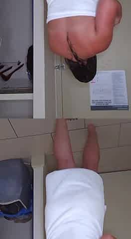 Cum Swallowing Reward for Delivery Guy's Same Day Service