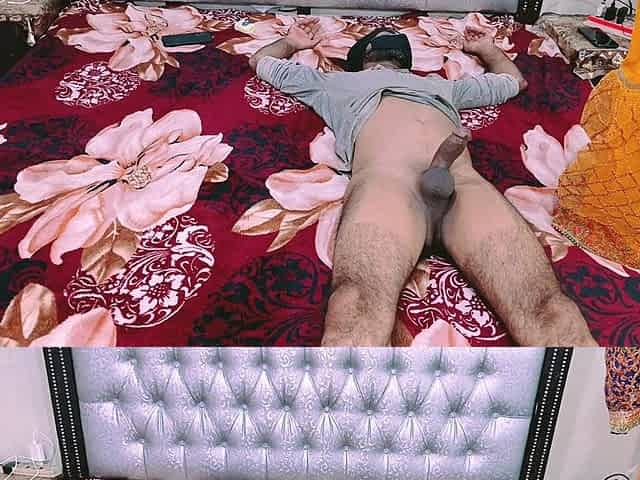 Indian Desi Bhabhi Caught Her Dever While He Playing with Dick Clear Hindi Audio Desi Sex