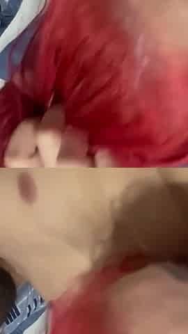 Cumming Hot in the Mouth of the Beautiful Slut - Facefucking and Deepthroat