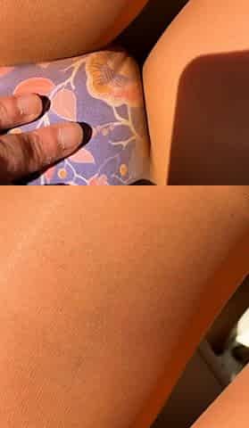 Solo booty assed babe ass toying masturbation in hi def