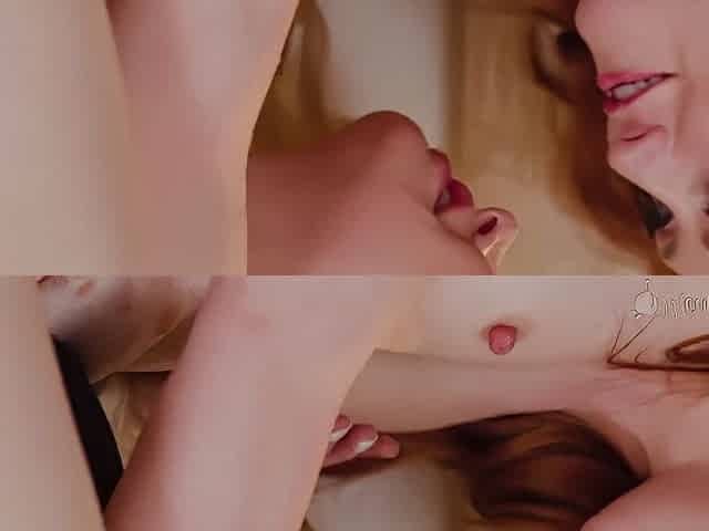 Bella Bends And Scarlet Skies In Fucking In The Living Room