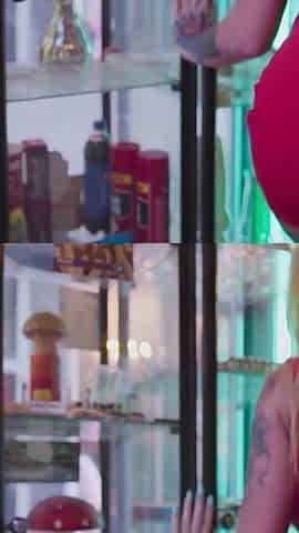 Amsterdam Bimbo Takes Big Cock Tour - Public