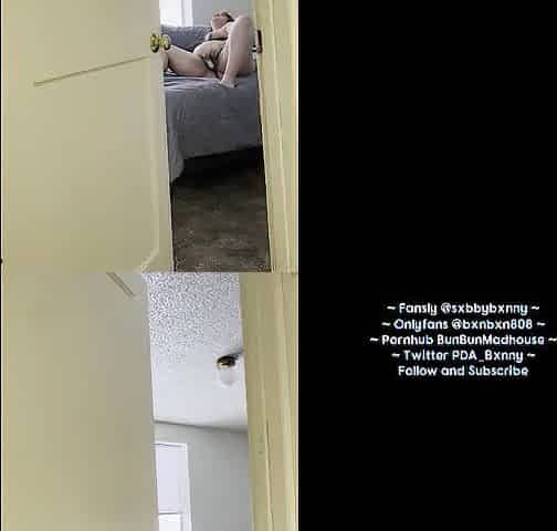 POV u catch your Maid Masturbating on YOUR daybed