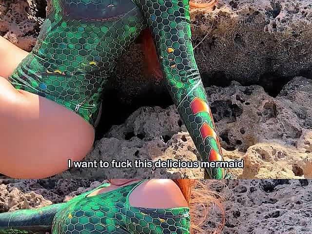 Mera suggests herself as a sex serf to Aquaman,screws his hard shlong with her biggest booty - Scarlet Benz
