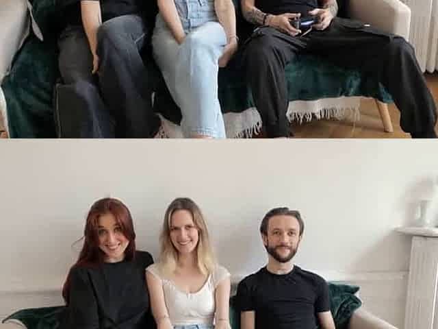 Lucky Guy Gets 2 French Beauties for FFM Threesome