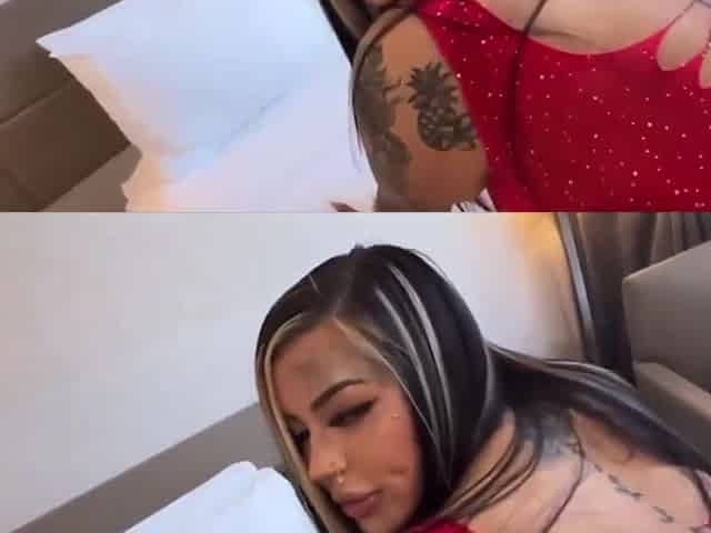 Inked appetizing MILF porn video