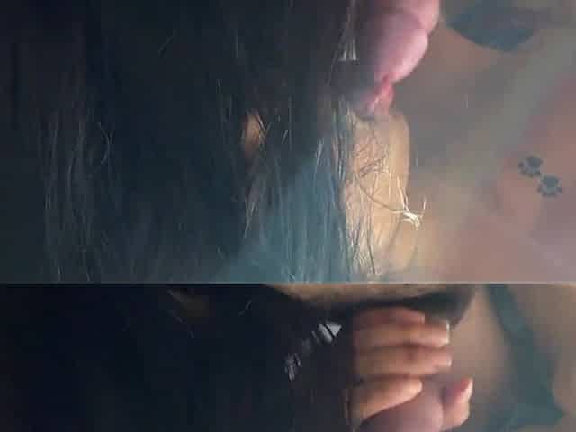 My Sexy Wife Receives Me Very Horny After My Work Trip and Demands That I Give Her a Cock