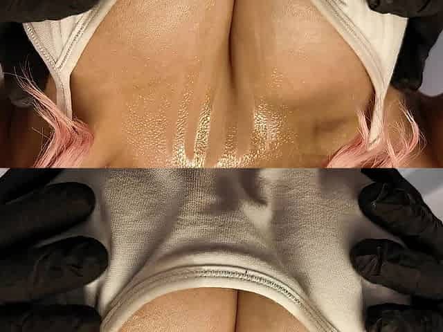 See my large mother I'd like to fuck melons get oiled up and massaged