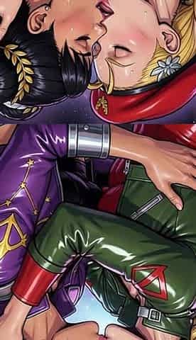 Cammy and Chun Li Kissing Ai