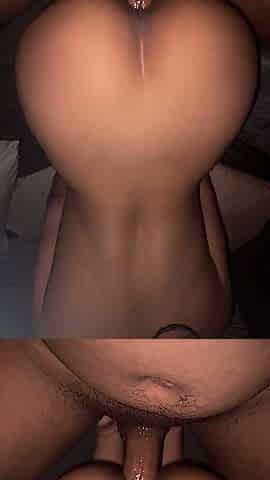 SOAKED: Constricted Skinny Thick 18yo Redbone Rides Jock