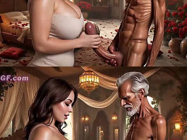 Big Tits Asian Teen wants to get Fucked By Old Grandpa
