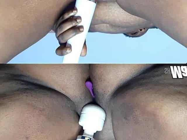 POV Horny BBW Wife Watching Porn and Creamy Squirting Nonstop