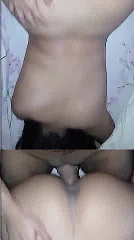 Large butt groans beautifully as that guy plants his wang in her constricted vagina