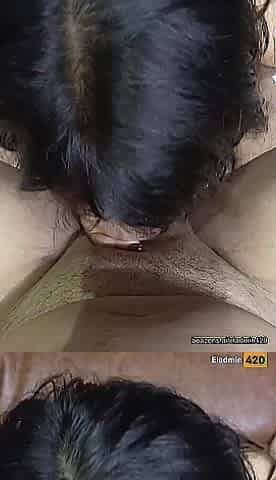 My superlatively good ally's girlfriend enticed me and it ended in couch
