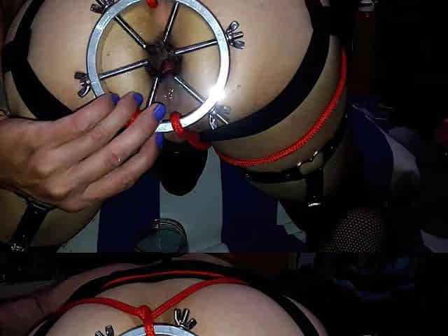 Bizarre anal stretching with a ideal close up view inside my insanely unfathomable booty tunnel!
