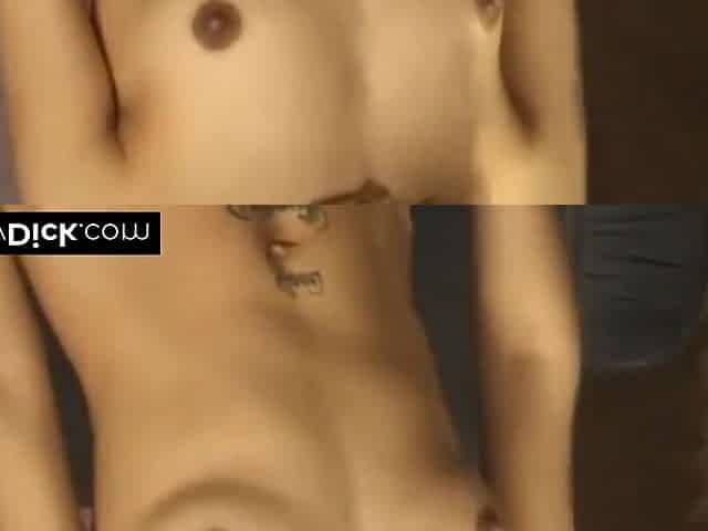 Sexy Pierced Hoe, Amazing Blowjob For His Small Cock