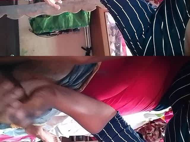 Indian Housewife Puts Her Husband's Penis in Her Mouth