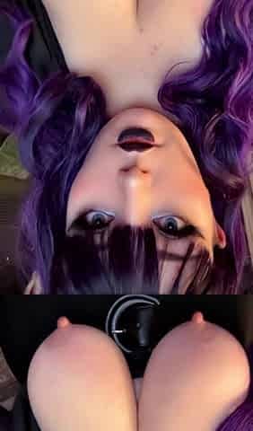 BBW Goth Sexdoll Empties BBC