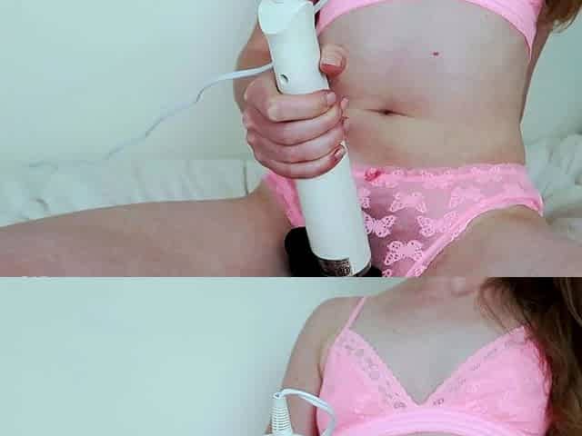 Beautiful Sonya having a horny solo toy masturbation