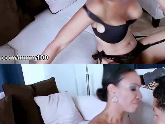 Huge Black Cock Stud Ethan Hunt Pounds Soleil's Big Tits and Tight Pussy - MMM100