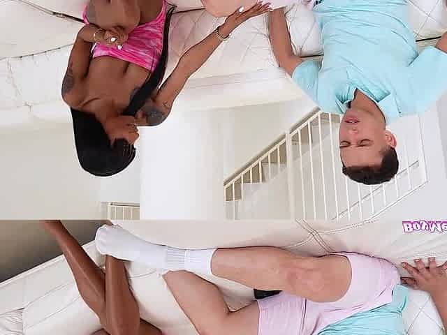 FULL EPISODE - Breasty Black Stepmom CRAVES YOUTHFUL JOCK INSTEAD - Sarai Minx