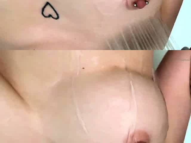 Big boobs milf masturbates with her dildo