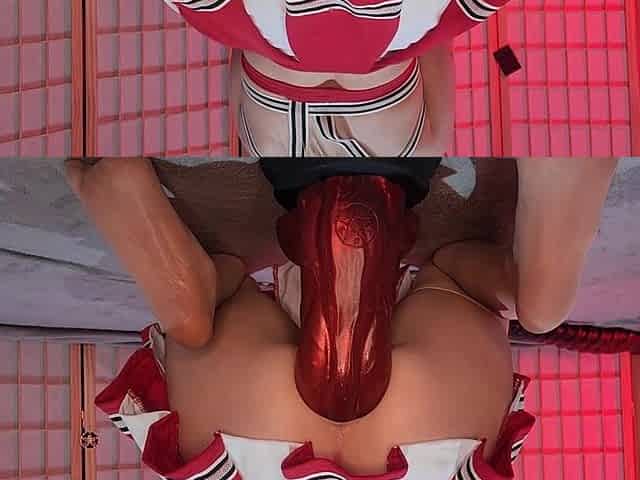 Small Cheerleader Extreme Anal with Bael Monster Cock