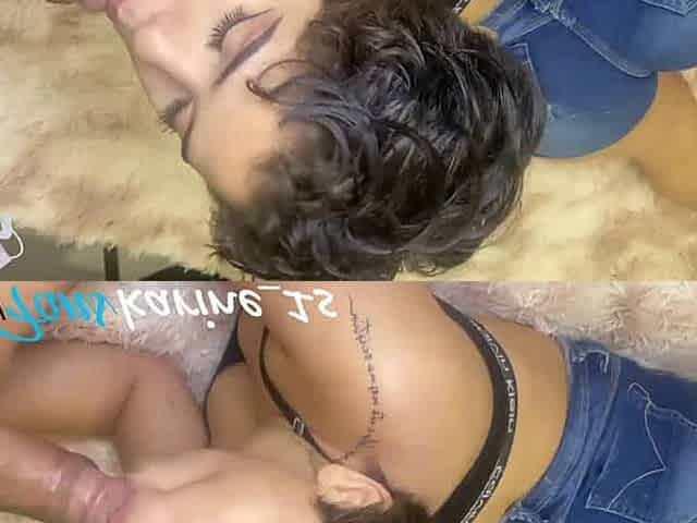 Brazilian trampy couple has uber-sexy jizz together - super-naughty fledgling XXX!