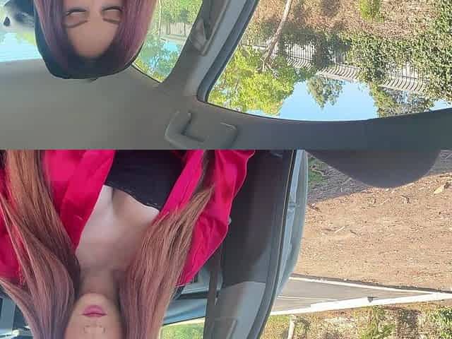 Artemisia Love hawt solo 420 smoke sesh in the car