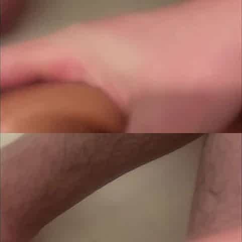 Trying to use this pocket vagina to cum in the shower.