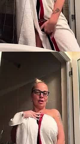 Busty blonde babe with big boobs fucked hard