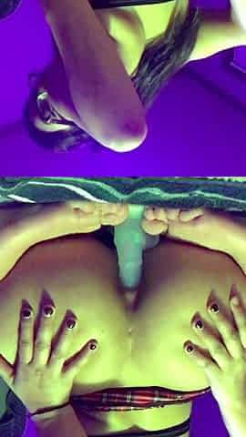 Milky ass solo hoe anally toys