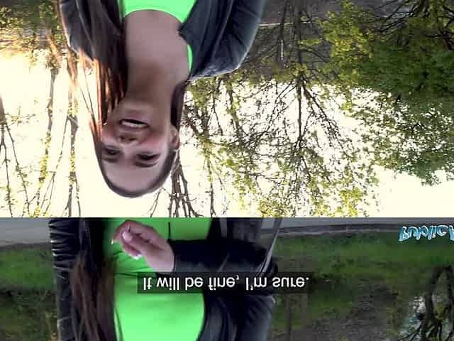 Public Agent Sofia Lee drilled next to a live teach track