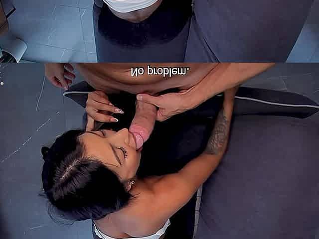A Big Cock Fucks Me in POV While I'm Talking on the Phone - Mariana Martix