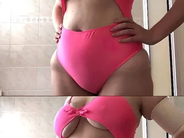 SBG Swimsuit Stomach Inflation Preview