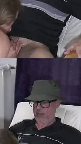 Cheating my husband with a grandpa