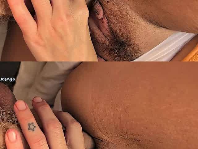 Cunt job with creampie